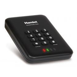 Hamlet Password Disk USB 3.0 hard disk esterno 2,5'' 32gb con crittografia AES 256-bit