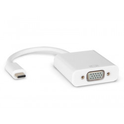 Hamlet HVATC2VGA cavo e adattatore video 0,13 m USB tipo-C VGA (D-Sub) Bianco