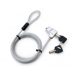 Hamlet XNBLOCK200KW cavo di sicurezza Argento 2 m