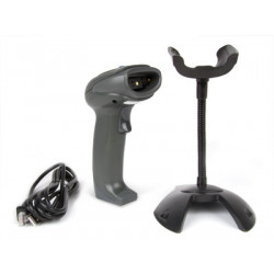 Hamlet HBCS2D100U lettore di codici a barre Lettore di codici a barre portatile 1D/2D CMOS Nero