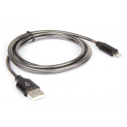 Hamlet XCU2A-LGT-MM15 cavo di alimentazione Nero 1,5 m USB A