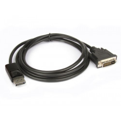 Hamlet XVCDP-DV18 cavo e adattatore video 1,8 m DisplayPort DVI Nero