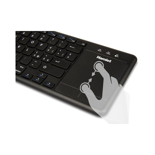 Hamlet XKK400ITA tastiera RF Wireless QWERTY...