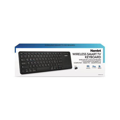 Hamlet XKK400ITA tastiera RF Wireless QWERTY...