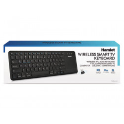 Hamlet XKK400ITA tastiera RF Wireless QWERTY Italiano Nero