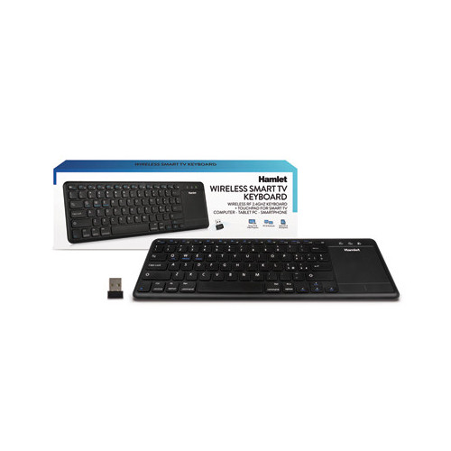 Hamlet XKK400ITA tastiera RF Wireless QWERTY...