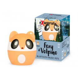 Hamlet XBTPET-FOX altoparlante portatile 4 W Altoparlante portatile mono Nero, Arancione, Bianco