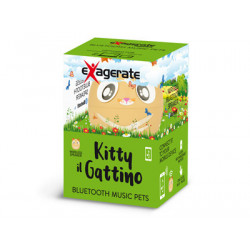 Hamlet XBTPET-CAT altoparlante portatile 4 W Altoparlante portatile mono Nero, Arancione, Bianco