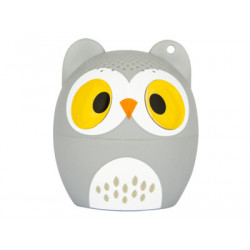 Hamlet XBTPET-OWL altoparlante portatile 4 W Altoparlante portatile mono Grigio, Bianco, Giallo