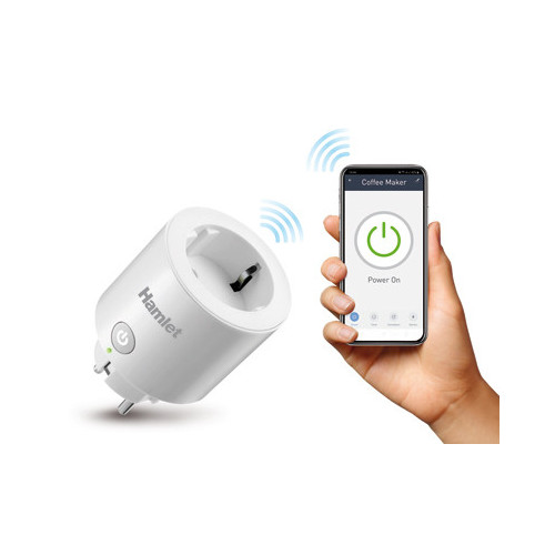 Hamlet HIOT-SPL16M presa intelligente Casa Bianco