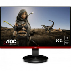 AOC Gaming G2490VXA LED display 60,5 cm (23.8") 1920 x 1080 Pixel Full HD Nero, Rosso