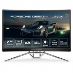 AOC Porsche PD27 LED display 68,6 cm (27") 2560 x 1440 Pixel 2K Ultra HD Nero