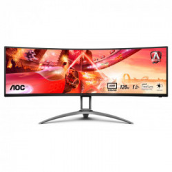 AOC AG493UCX monitor piatto per PC 124,5 cm (49") 5120 x 1440 Pixel LED Nero