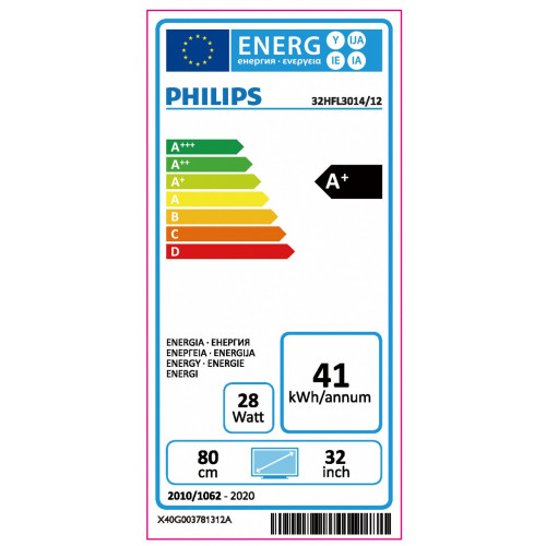 Philips EasySuite 32HFL3014/12 TV 81,3 cm (32")...