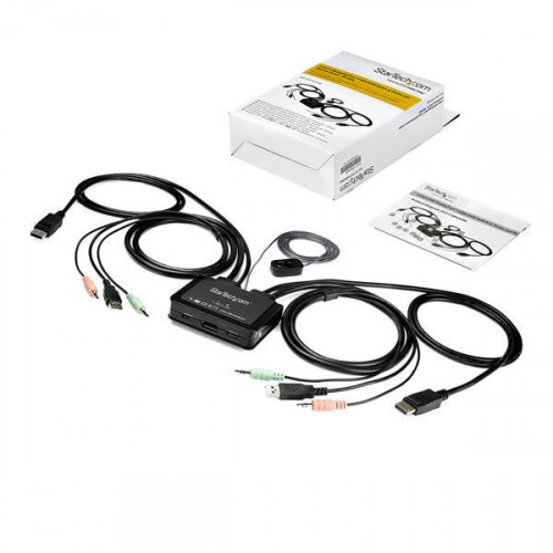 StarTech.com Switch DisplayPort KVM 4K a 60 Hz...