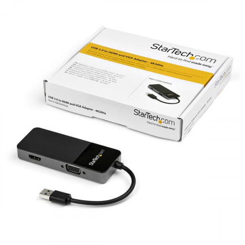 StarTech.com Adattatore USB 3.0 a HDMI e VGA -...