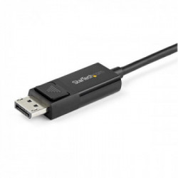 StarTech.com Cavo adattatore da USB C a DisplayPort 1.2 da 2m - Cavo video bidirezionale da DP a USB-C o USB-C a DP 4K 60Hz -