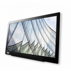AOC Style-line I1601FWUX monitor piatto per PC 39,6 cm (15.6") 1920 x 1080 Pixel Full HD LED Nero