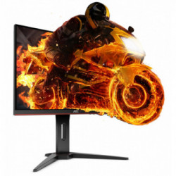 AOC Gaming C24G1 LED display 61 cm (24") 1920 x 1080 Pixel Full HD Nero, Rosso