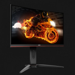 AOC Gaming C24G1 LED display 61 cm (24") 1920 x 1080 Pixel Full HD Nero, Rosso