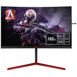 AOC Gaming AG273QCG monitor piatto per PC 68,6 cm (27") 2560 x 1440 Pixel Quad HD LED Nero, Rosso