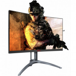 AOC Gaming AG273QCX monitor piatto per PC 68,6 cm (27") 2560 x 1440 Pixel Wide Quad HD LED Nero, Rosso, Argento