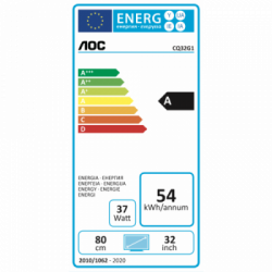 AOC Gaming CQ32G1 LED display 80 cm (31.5") 2560 x 1440 Pixel Wide Quad HD LCD Nero