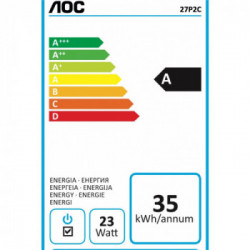 AOC Pro-line 27P2C LED display 68,6 cm (27") 1920 x 1080 Pixel Full HD Nero