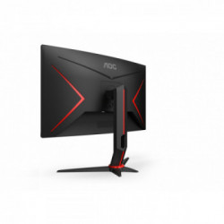 AOC Gaming C27G2ZU/BK monitor piatto per PC 68,6 cm (27") 1920 x 1080 Pixel Full HD LED Nero, Rosso