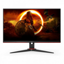 AOC G2 24G2ZE/BK LED display 60,5 cm (23.8") 1920 x 1080 Pixel Full HD Nero, Rosso