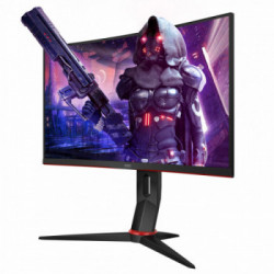 AOC Gaming C27G2U/BK LED display 68,6 cm (27") 1920 x 1080 Pixel Full HD Nero, Rosso