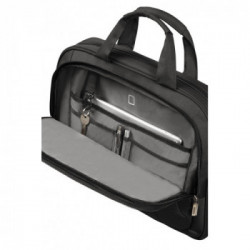 American Tourister At Work borsa per notebook 39,6 cm (15.6") Valigetta ventiquattrore Nero, Arancione
