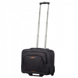 American Tourister At Work borsa per notebook 39,6 cm (15.6") Valigetta ventiquattrore Nero, Arancione