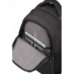 American Tourister At Work borsa per notebook 39,6 cm (15.6") Zaino Nero, Arancione