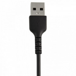 StarTech.com Cavo da USB-A a Lightning da 15cm nero - Robusto e resistente cavo di alimentazione/sincronizzazione in fibra