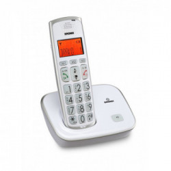 Brondi Bravo Gold Telefono DECT Bianco Identificatore di chiamata