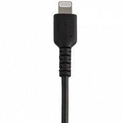 StarTech.com Cavo da USB-A a Lightning da 30cm nero - Robusto e resistente cavo di alimentazione/sincronizzazione in fibra