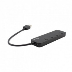 i-tec USB 3.0 Metal HUB 4 Port with individual On/Off Switches