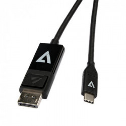 V7 V7UCDP-1M adattatore per inversione del genere dei cavi USB Type - C 3.2 Gen 1 DisplayPort Nero