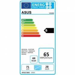 ASUS TUF Gaming VG289Q1A 71,1 cm (28") 3840 x 2160 Pixel 4K Ultra HD LED Nero