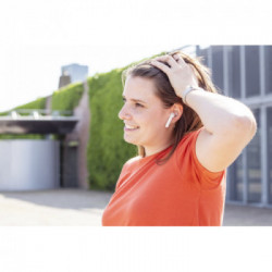 Trust Primo Cuffia Auricolare Bianco