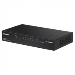 Edimax GS-1008E V2 switch di rete Non gestito Gigabit Ethernet (10/100/1000) Nero