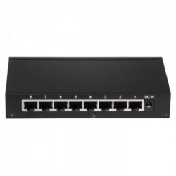 Edimax GS-1008E V2 switch di rete Non gestito Gigabit Ethernet (10/100/1000) Nero