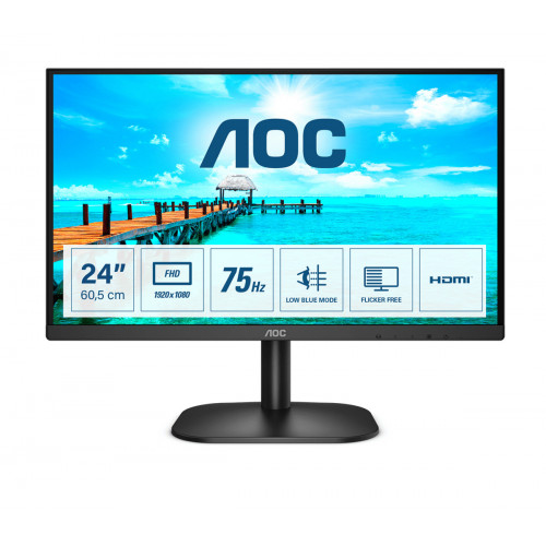 AOC Basic-line 24B2XDM monitor piatto per PC...