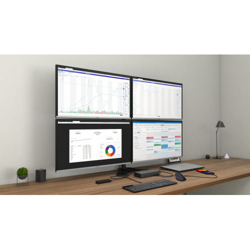 i-tec USB-C Quattro Display Docking Station...