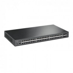 TP-LINK TL-SG3452 switch di rete Gestito L2 Gigabit Ethernet (10/100/1000) Nero