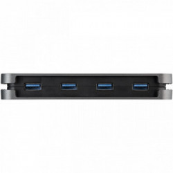 StarTech.com HB30CM4AB hub di interfaccia USB 3.2 Gen 1 (3.1 Gen 1) Type-C 5000 Mbit/s Nero, Grigio