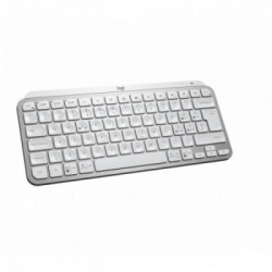 Logitech MX Keys Mini tastiera RF senza fili + Bluetooth QWERTY Italiano Alluminio, Bianco