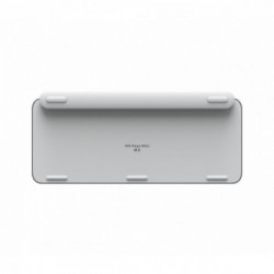 Logitech MX Keys Mini tastiera RF senza fili + Bluetooth QWERTY Italiano Alluminio, Bianco