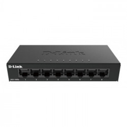D-Link DGS-108GL Non gestito Gigabit Ethernet (10/100/1000) Nero